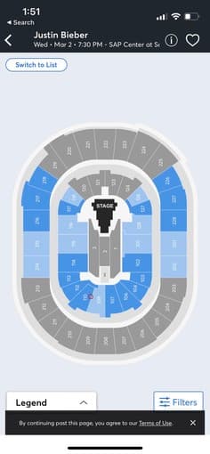 Discounted Justin Bieber live concert tickets 1