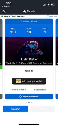 Discounted Justin Bieber live concert tickets 3