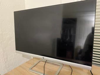 Monitor, Table and Office Chair for Sale 1