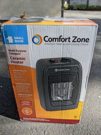 ceramic heater in perfect condition 1