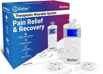 iReliev Wireless TENS + EMS Therapeutic Wearable System Wireless TENS 1