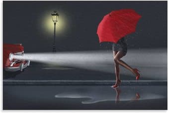 Decorative Painting Canvas Wall Art Living with wooden frame 16×24inch 1