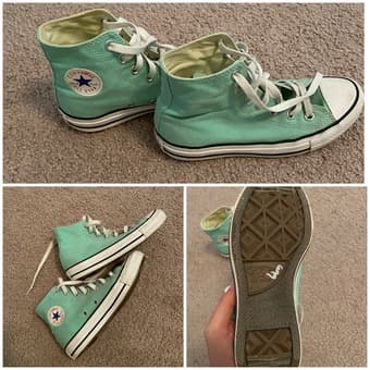 Route 66 Dark Boots and Converse All Star Shoes 2