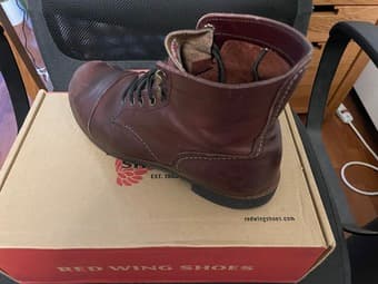 [shoes] red wing shoes - iron ranger oxblood 2