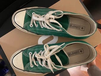 [shoes] Converse Chuck Taylor 70 Ox Mens Shoes (Green) 2