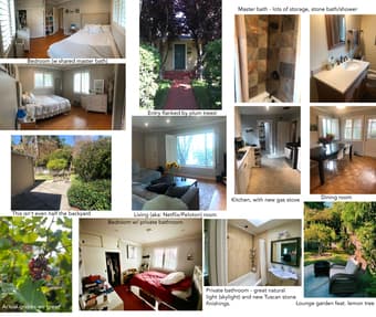 Roommates Wanted - Gorgeous 3BR/2BA Ranch w/ Garden in Menlo-Atherton 1