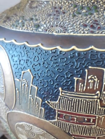 Satsuma Vase (19” tall) 4