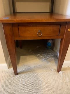 FREE wooden side tables 1