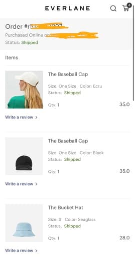 Everlane bucket hat (new with tag) 4