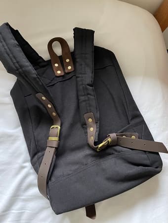 Stylish leather backpack 3