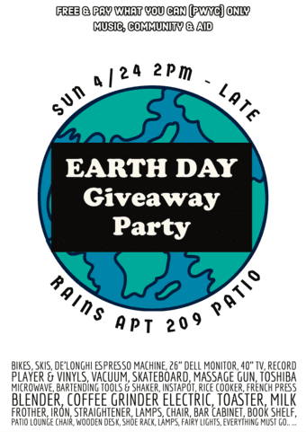 Earth Day Giveaway ANY HOUSEHOLD ITEM 1