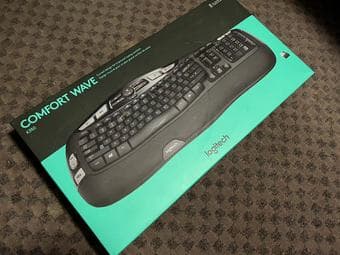Logitech K350 Wireless Wave Keyboard 2