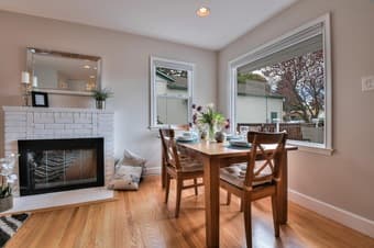 Redwood City fully furnished entire house 2B1B 1