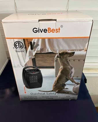 Portable Electric Space Heater - New 4