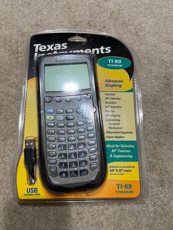 TI-89 Titanium New In Box OBO 1