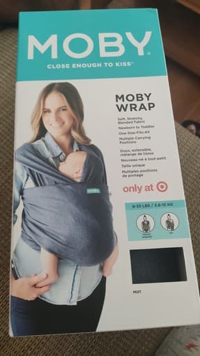 Brand New Moby Evolution Wrap baby carrier (retails for $49.99) 2