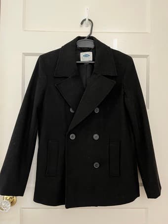 NEW Black wool jacket - size S 1
