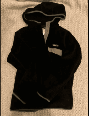 EUC Women's Patagonia Re-tool Snap-T Black Hoody (XS) 1