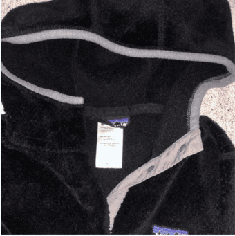 EUC Women's Patagonia Re-tool Snap-T Black Hoody (XS) 2