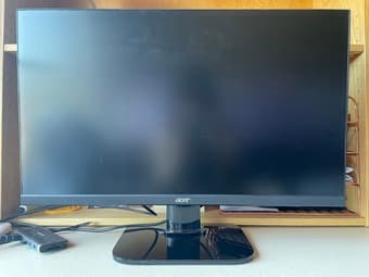 Acer - 27" IPS LED FHD FreeSync Monitor (HDMI, VGA) - Black 1