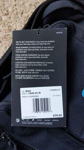 Nike backpack 3