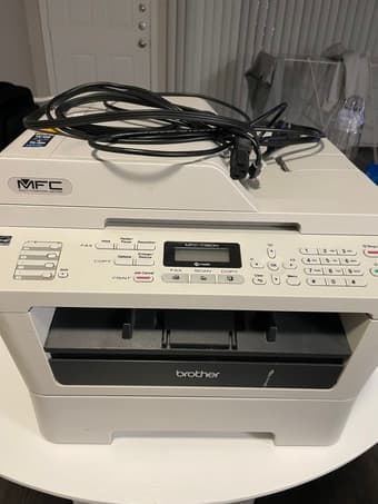 Used Brother MFC-7360N All-In-One Laser Printer (w/ new toner) 1