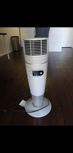 Heater Lasko 1,500 W, movable space heater with remote control 1
