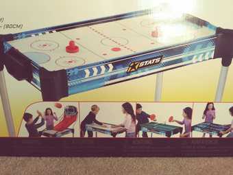 4in1_GameTable: Hockey,Basketball,TableTennis, BumperShotShuffleBoard 3