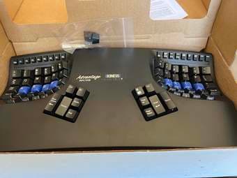 Kinesis Advantage and Quick Fire Stealth Mechanical Keyboard 2