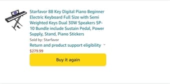 Brand new digital piano 1