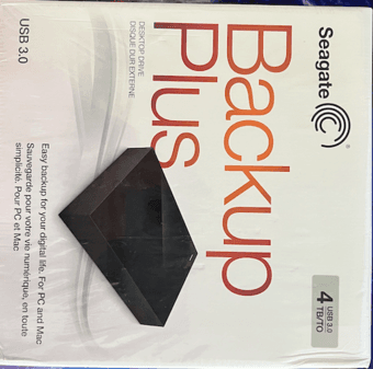 Seagate Backup Plus 4TB Desktop External Hard Drive USB 3.0 1