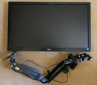 LG display + arm 1