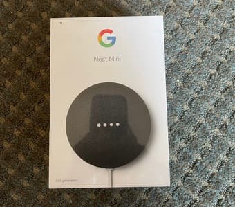 Second Generation Google Nest Mini 2