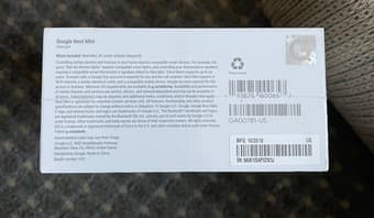 Second Generation Google Nest Mini 3