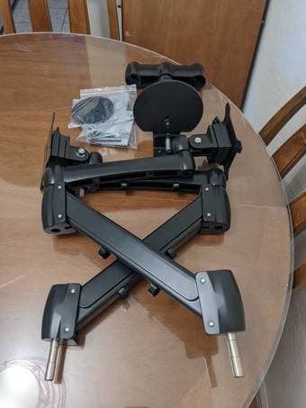 dual monitor arm mount for desk 2