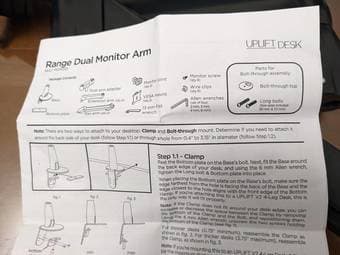 dual monitor arm mount for desk 4