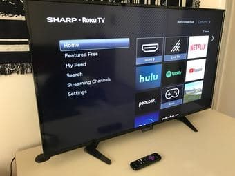 43" LED - 1080p Smart Roku HDTV 4