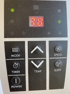 2012 Kenmore 12,000 BTU Portable Air Conditioner (Dehumidifier/Heater) 3