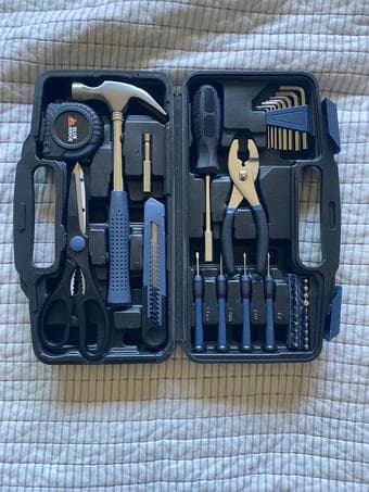 Tool Kit 40pc Household - only one time used 1