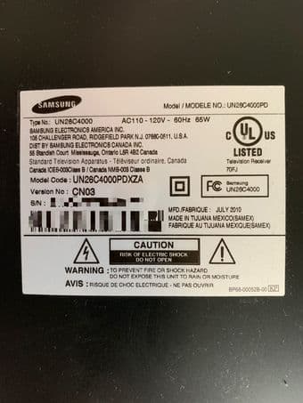 26" Samsung Screen 3