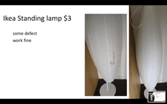 Ikea Standing lamp----Today ONLY in Mountain View 1