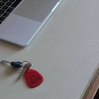 Lost key somewhere on bike path from Shopping Ctr to EV 1