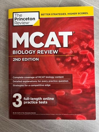 The Princeton Review MCAT Complete Set with EXTRA study books 2