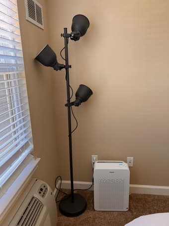 IKEA Floor Lamp - 3-Bulb Hektar 1