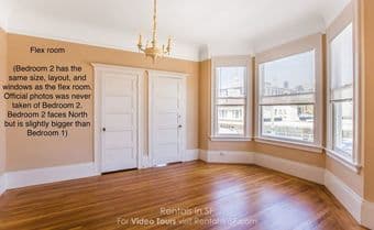 Sun-filled Apartment in SF (NOPA) 3 blocks away from GGPark (2 rooms) 3