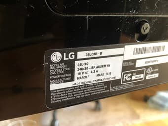 LG 34UC80-B 34 inch Ultrawide Desktop Monitor 3