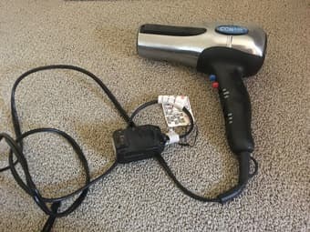 Conair hair dryer 1