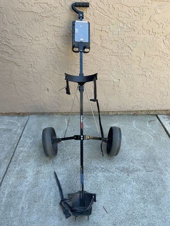 Refinished Titleist ProV1 Ball + golf pull cart 3