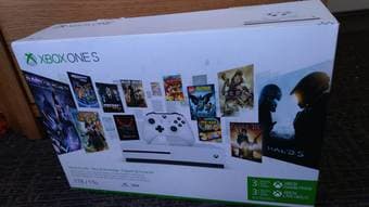 Brand new Xbox One S 1TB + Controller+3-month Game Pass and Live Gold 2