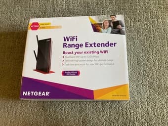 WiFi Range Extender (NETGEAR EX6200) 1